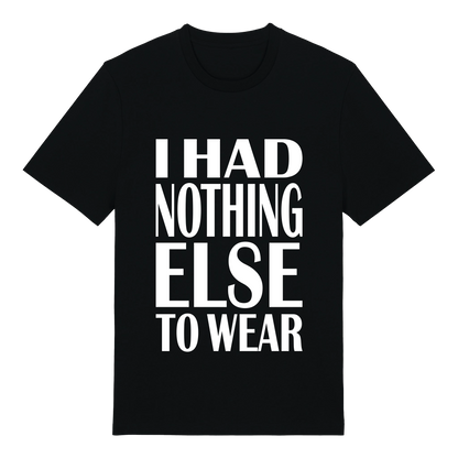 Ég átti ekkert annað til að vera í