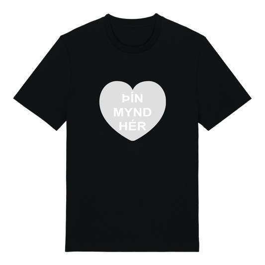 Þín mynd í hjarta formi