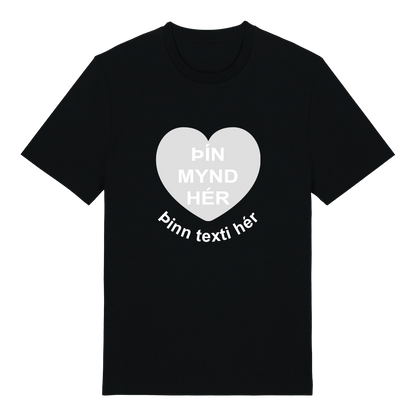 Þín mynd í hjarta formi