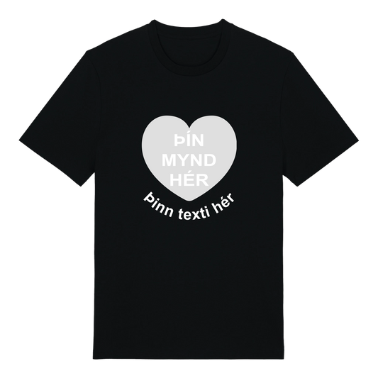 Þín mynd í hjarta formi