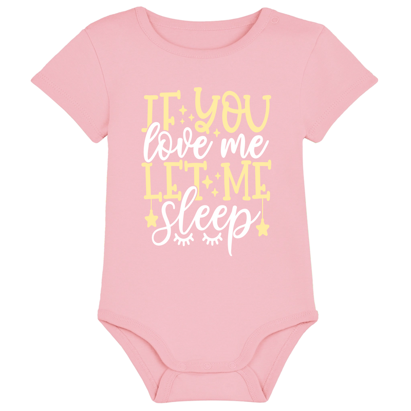 If you love me let me sleep