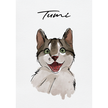 Digital Drawing - Version 4 - Watercolor