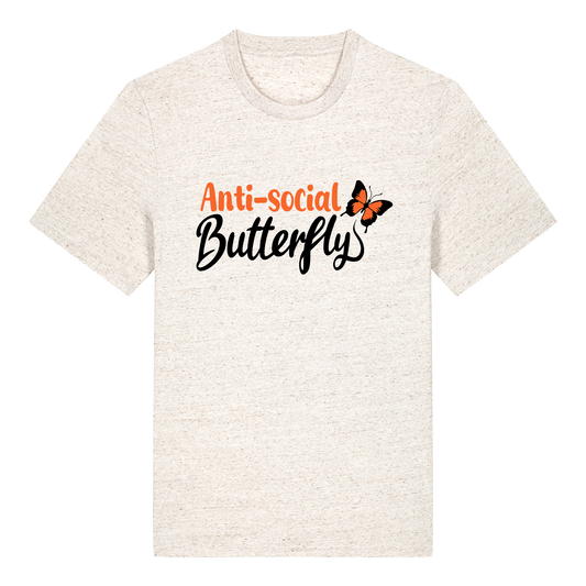 T-shirt - Ready-made design - Anti-social butterfly