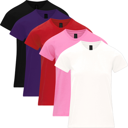 Women's T-shirt - Your design - Chest and back logo