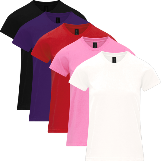 Women's T-shirt - Your design - Chest and back logo