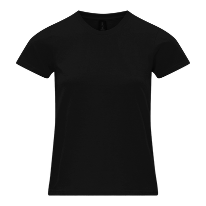 Brjóst- og bakmerki á kvennabol