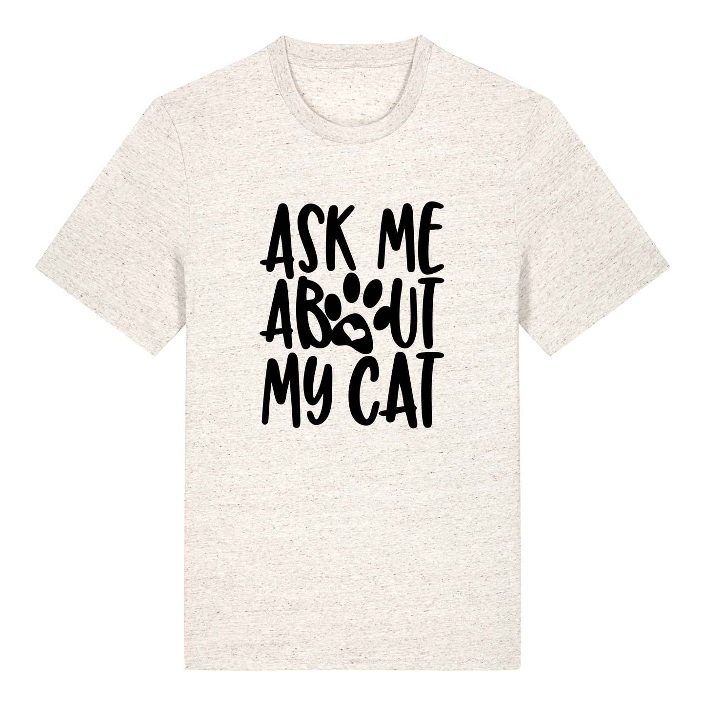 T-shirt - Ready-made design - Ask me about my cat/dog/pets