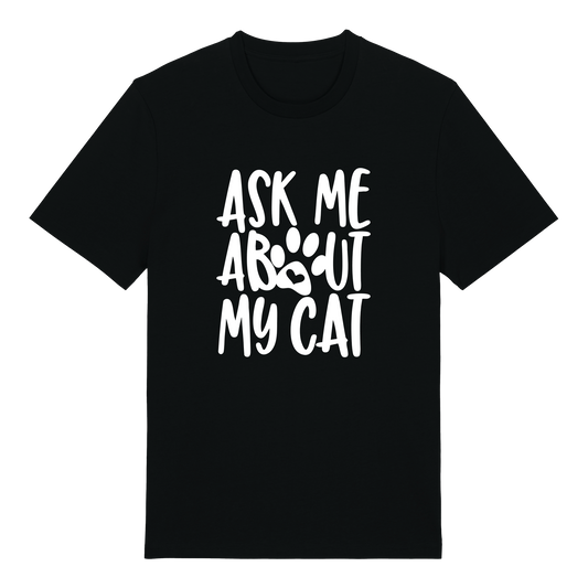 T-shirt - Ready-made design - Ask me about my cat/dog/pets