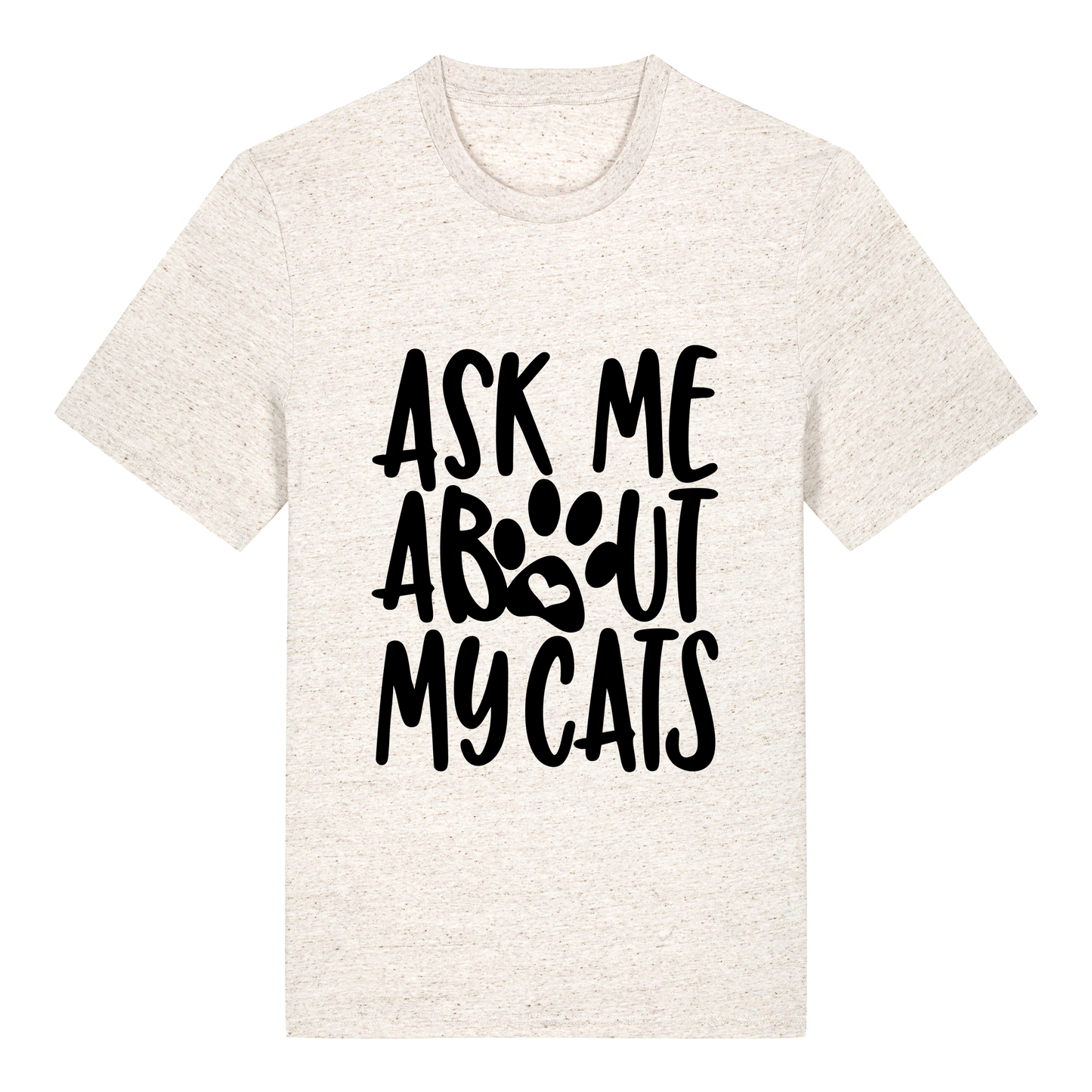 T-shirt - Our design - Ask me about my cat/dog/pets