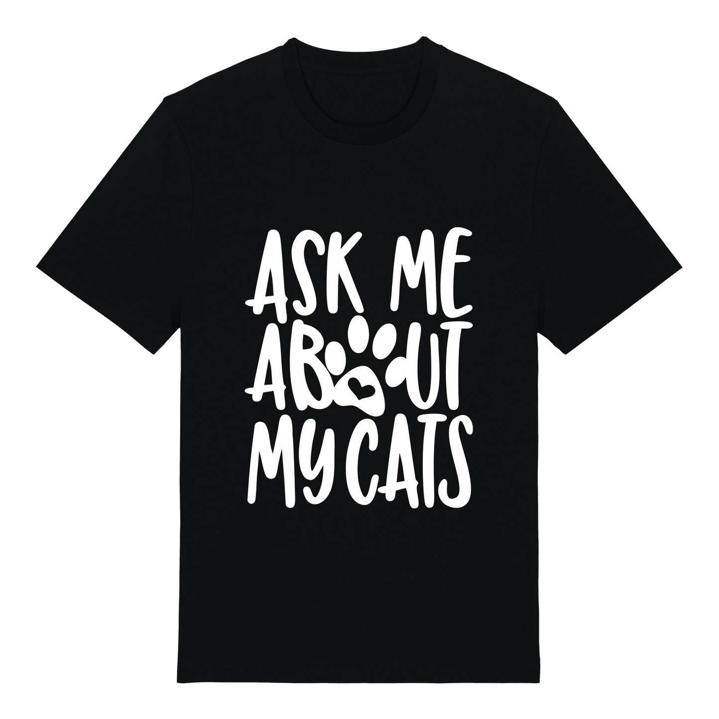 T-shirt - Our design - Ask me about my cat/dog/pets
