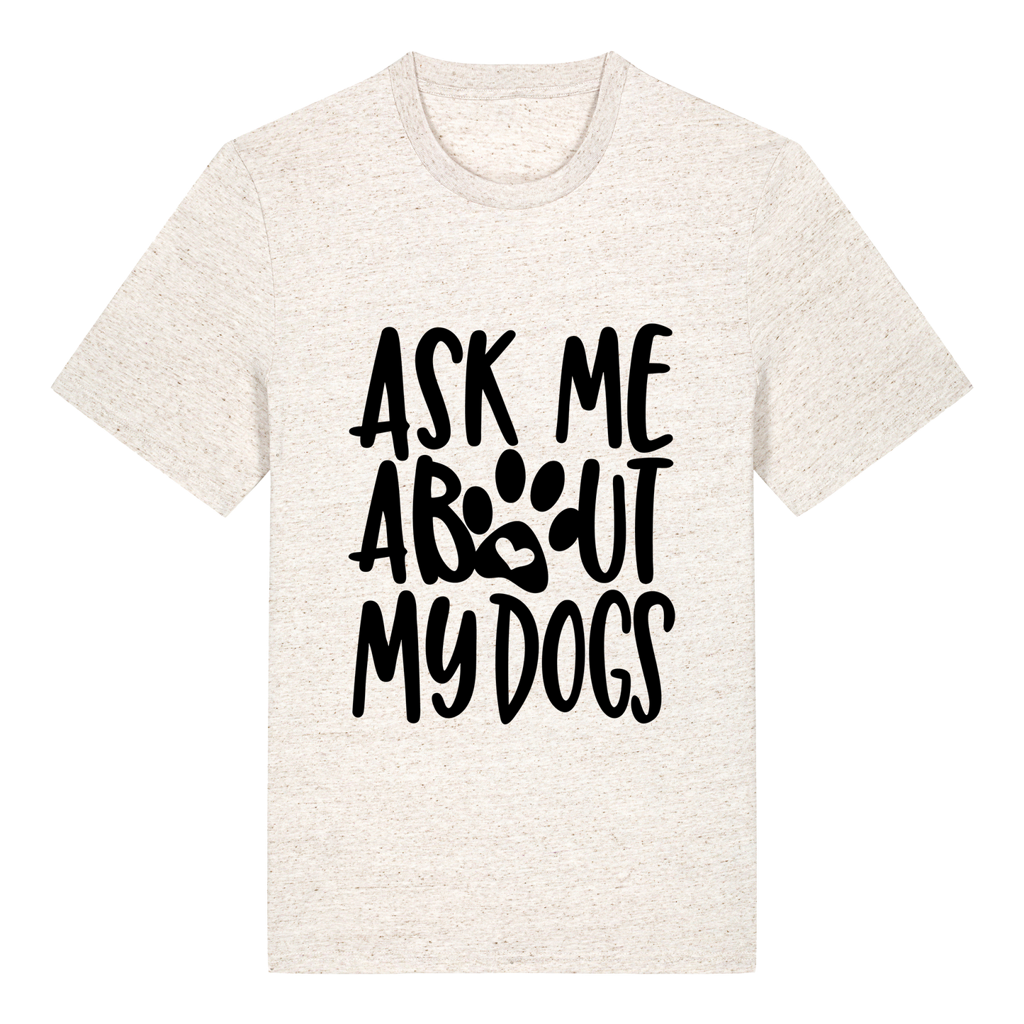 T-shirt - Our design - Ask me about my cat/dog/pets