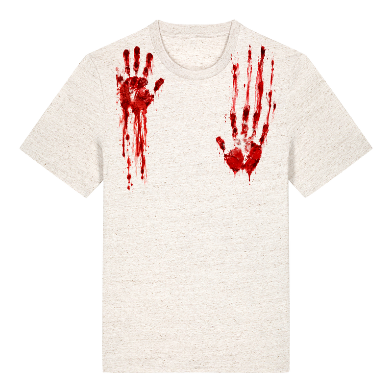 Bloody handprints