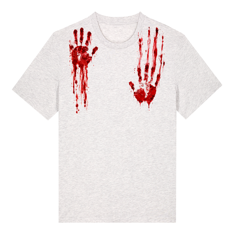 Bloody handprints