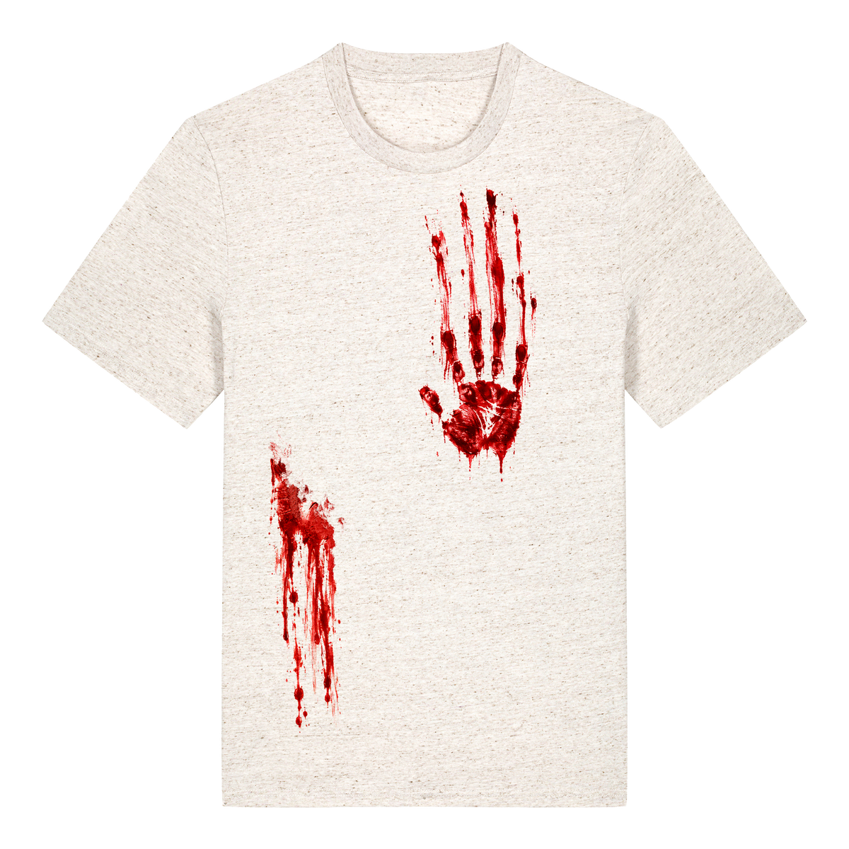 Bloody handprints