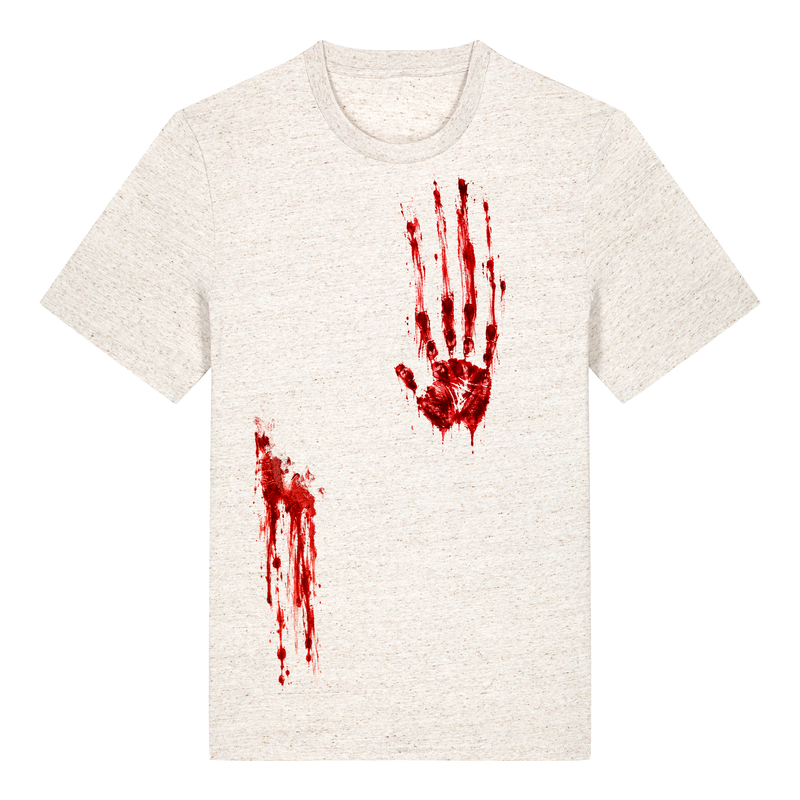 Bloody handprints