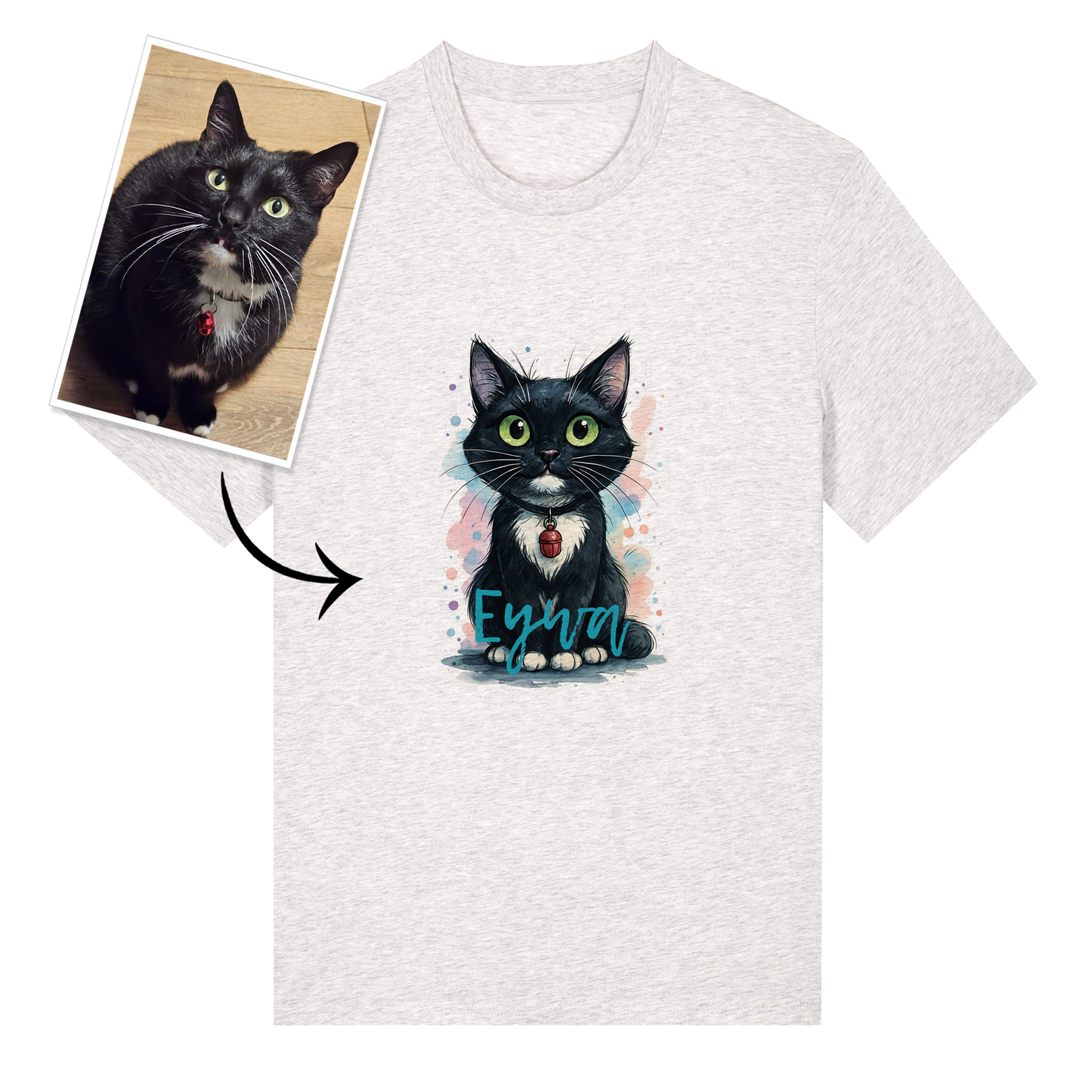 T-shirt - Pet drawing - Version 3