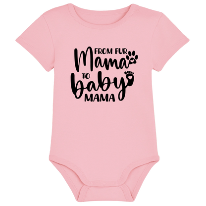 Baby bodysuit - Ready-made design - From fur mama to baby mama