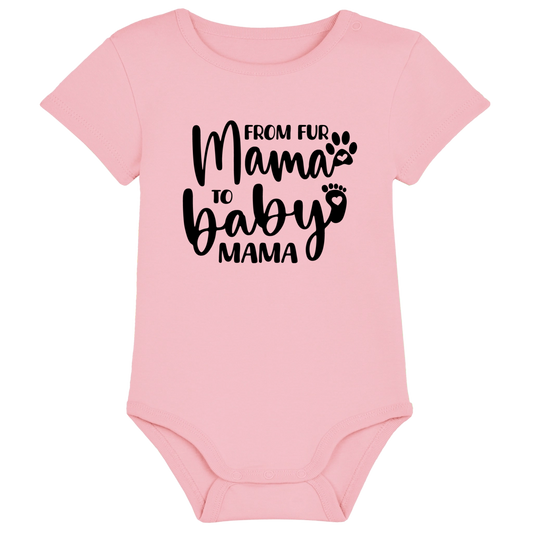 Baby bodysuit - Ready-made design - From fur mama to baby mama