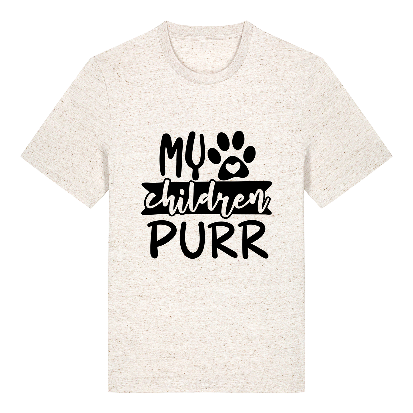 T-shirt - Our design - My children purr/bark