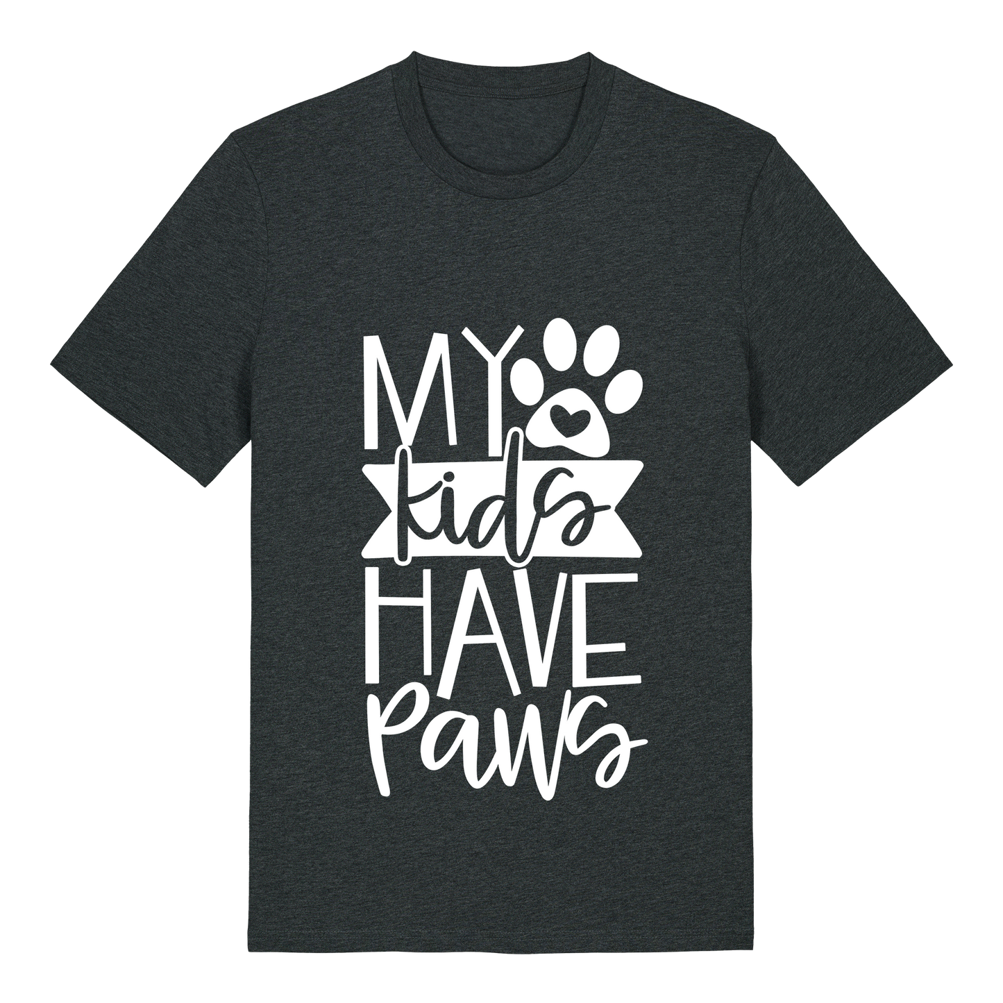 T-shirt - Our design - My kids have paws