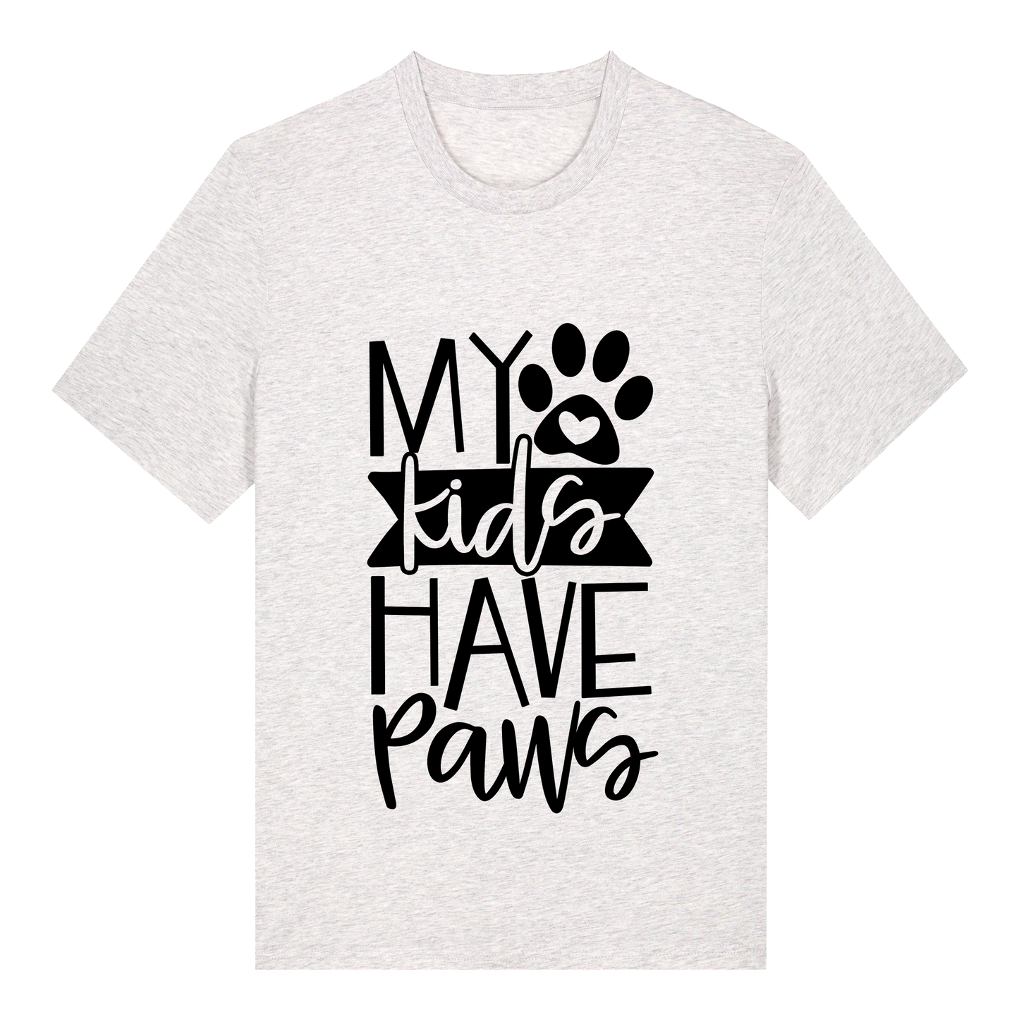 T-shirt - Our design - My kids have paws