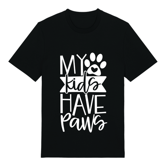 T-shirt - Our design - My kids have paws