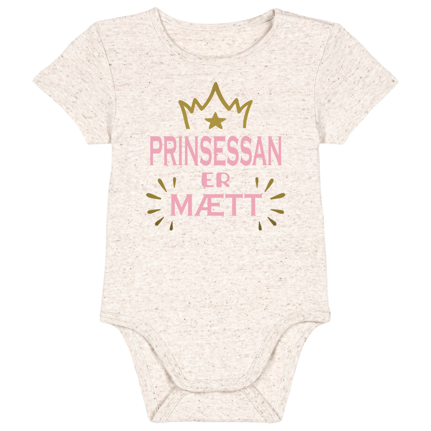 Baby bodysuit - Our design - The Prince/ss has arrived