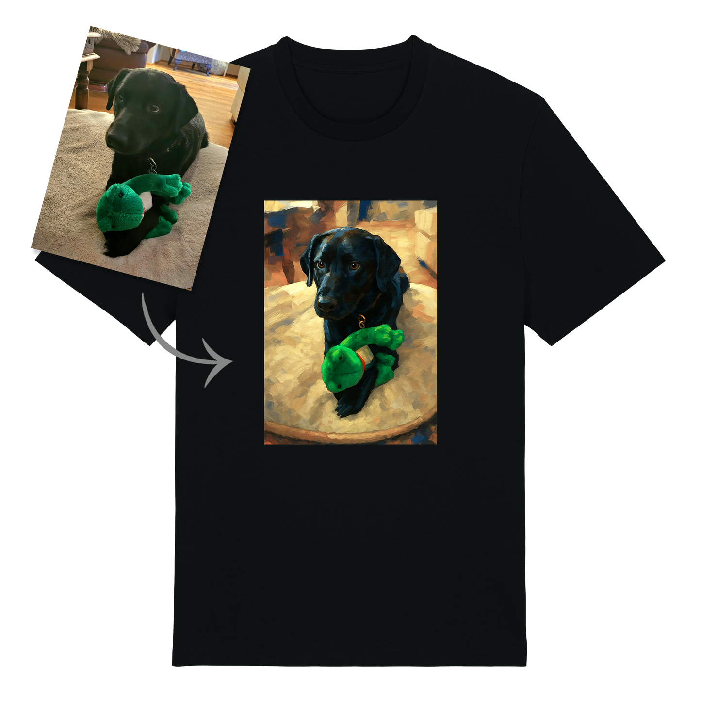 Stafrænt málverk - Útgáfa 1