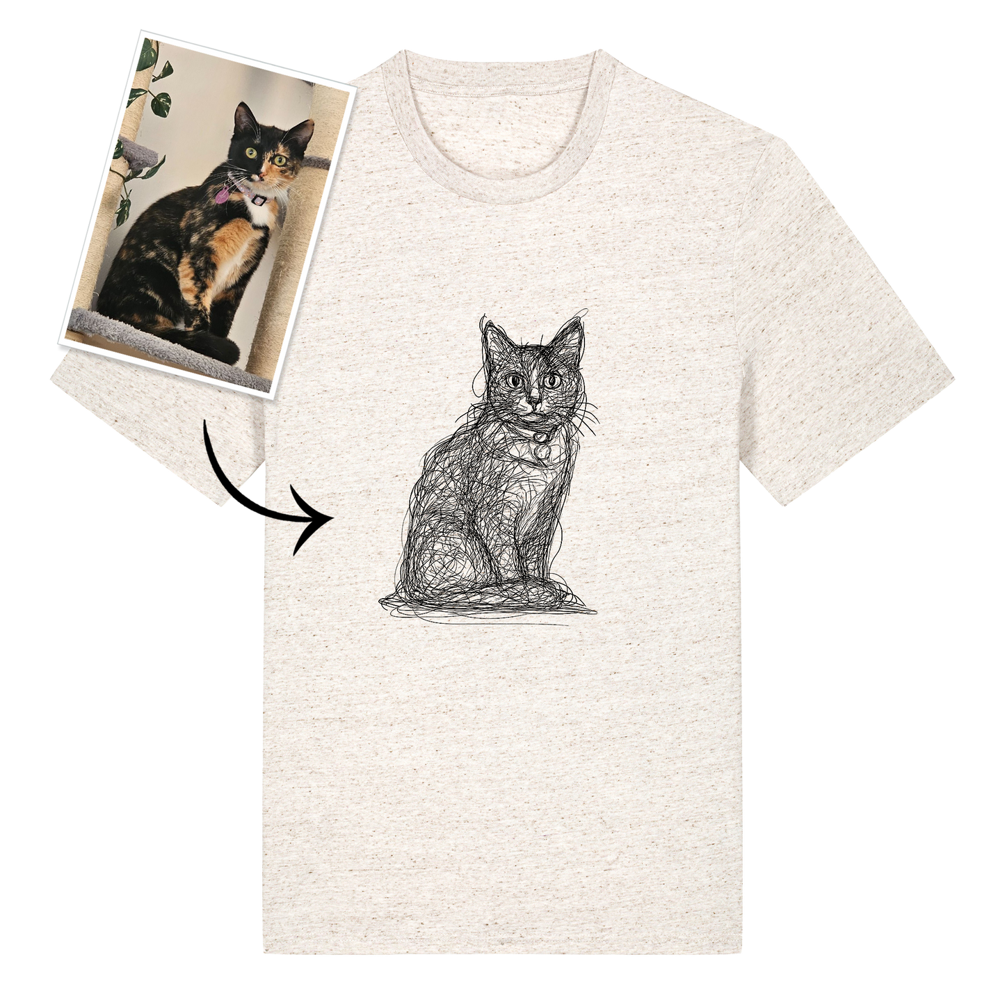 T-shirt - Pet drawing - Version 2