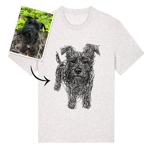 T-shirt - Pet drawing - Version 2