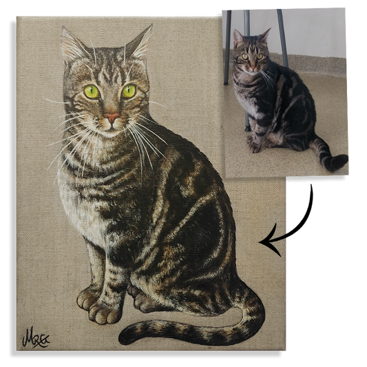 Málverk af dýrinu þínu